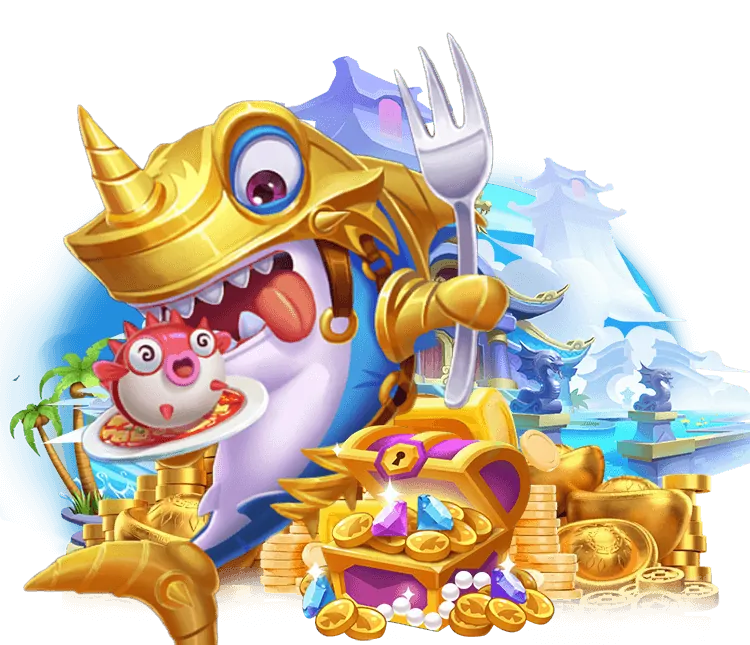 Hình ảnh game bắn cá cwin06 với đại dương đầy màu sắc và sinh vật biển
